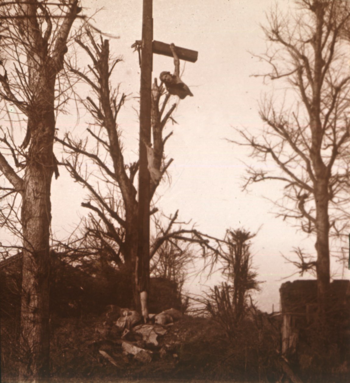 Hřbitov v Arras, severní Francie, c1914-c1918 od Unbekannt