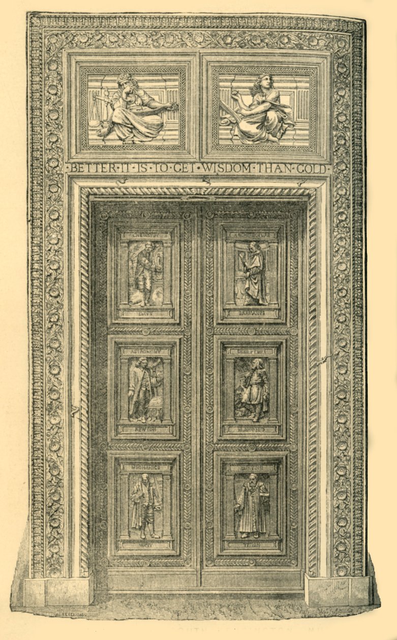 Central Door, South Kensington Museum, c1860, 1881. od Unbekannt