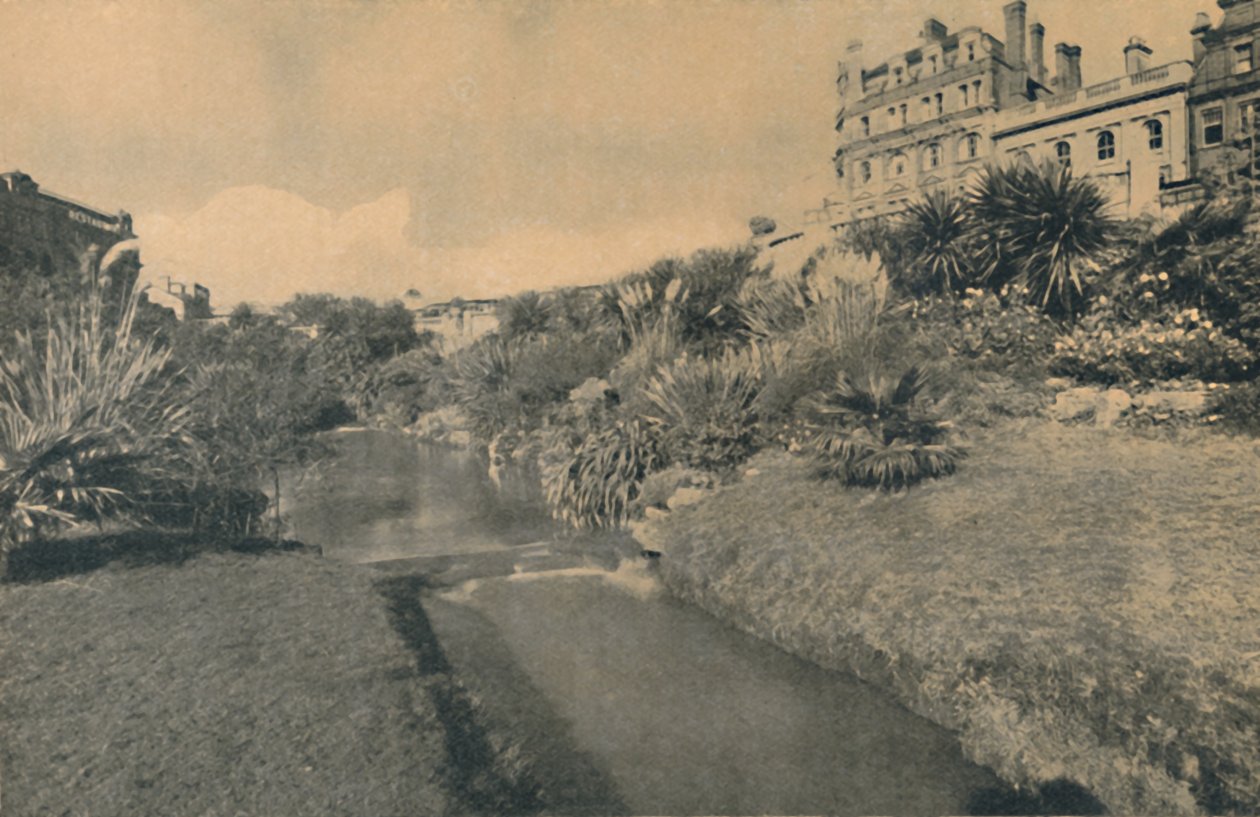 Central Pleasure Gardens, při pohledu na náměstí, 1929 od Unbekannt