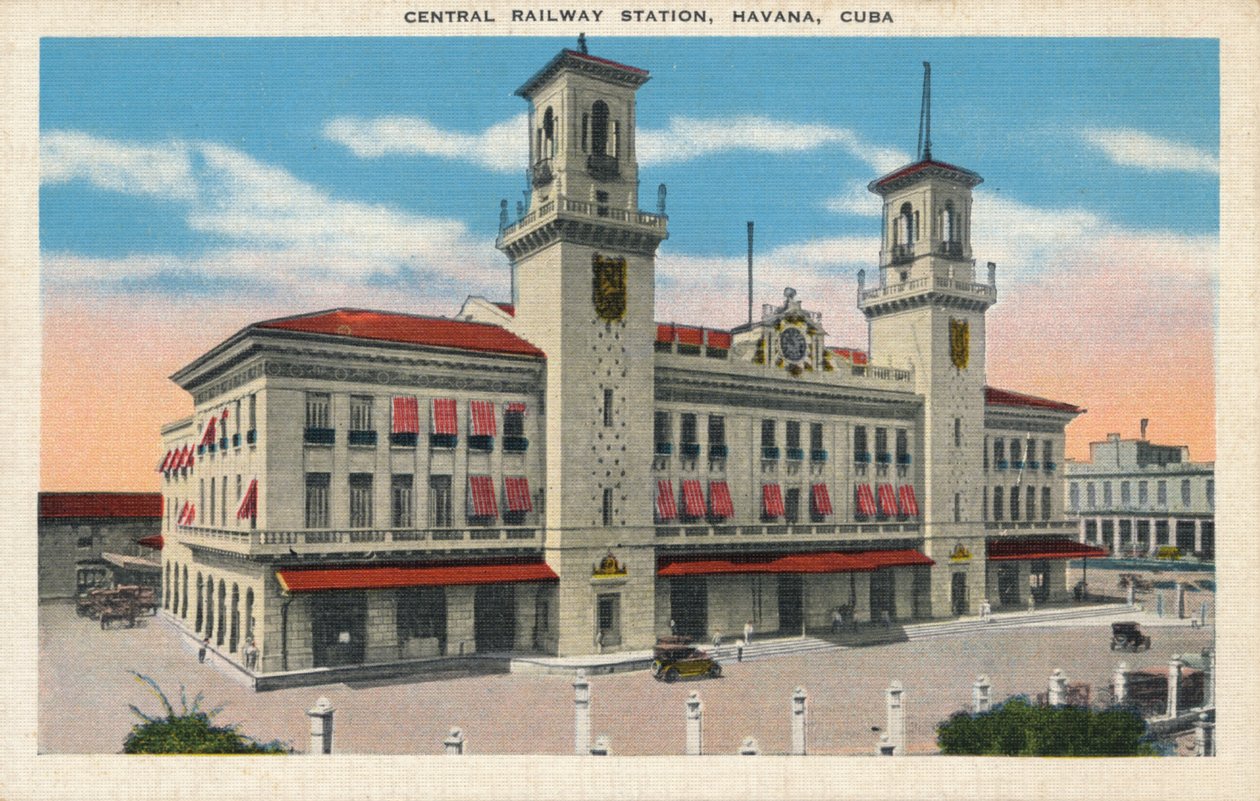 Centrální nádraží, Havana, Kuba, c1910 od Unbekannt