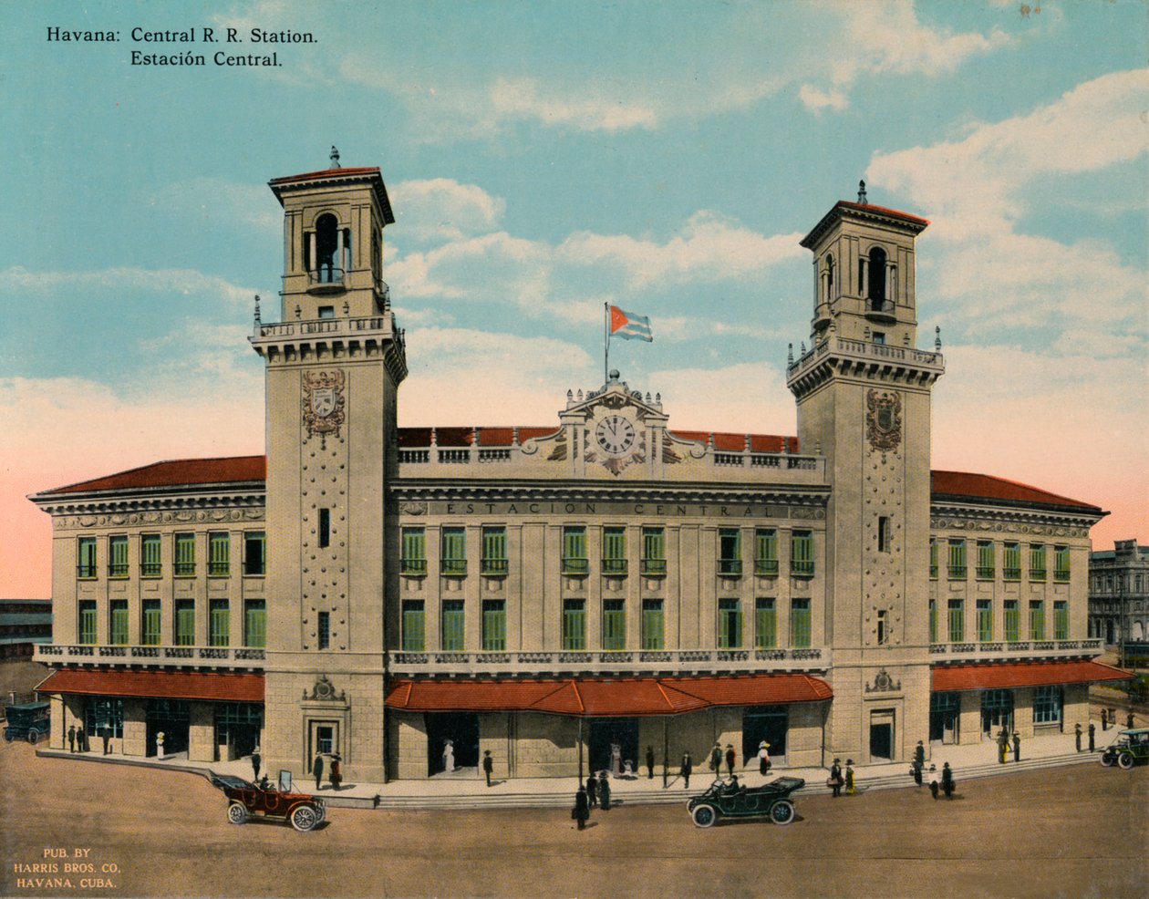 Centrální nádraží, Havana, Kuba, c1920 od Unbekannt