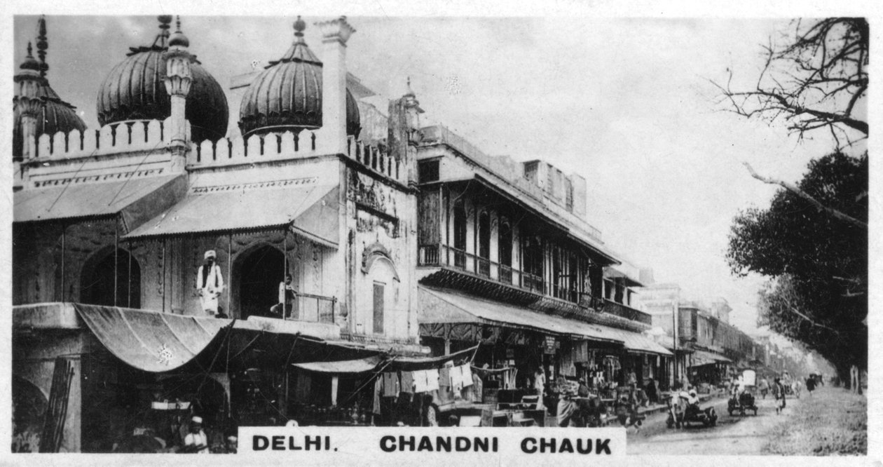 Chandni Chowk, Dillí, Indie, c1925 od Unbekannt