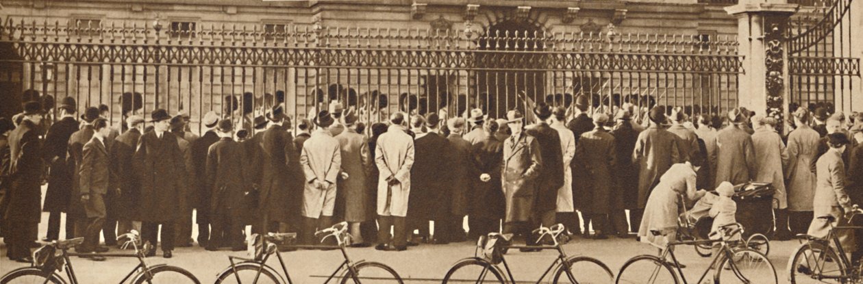 Výměna stráží, Buckinghamský palác, 4. prosince 1936 1937 od Unbekannt