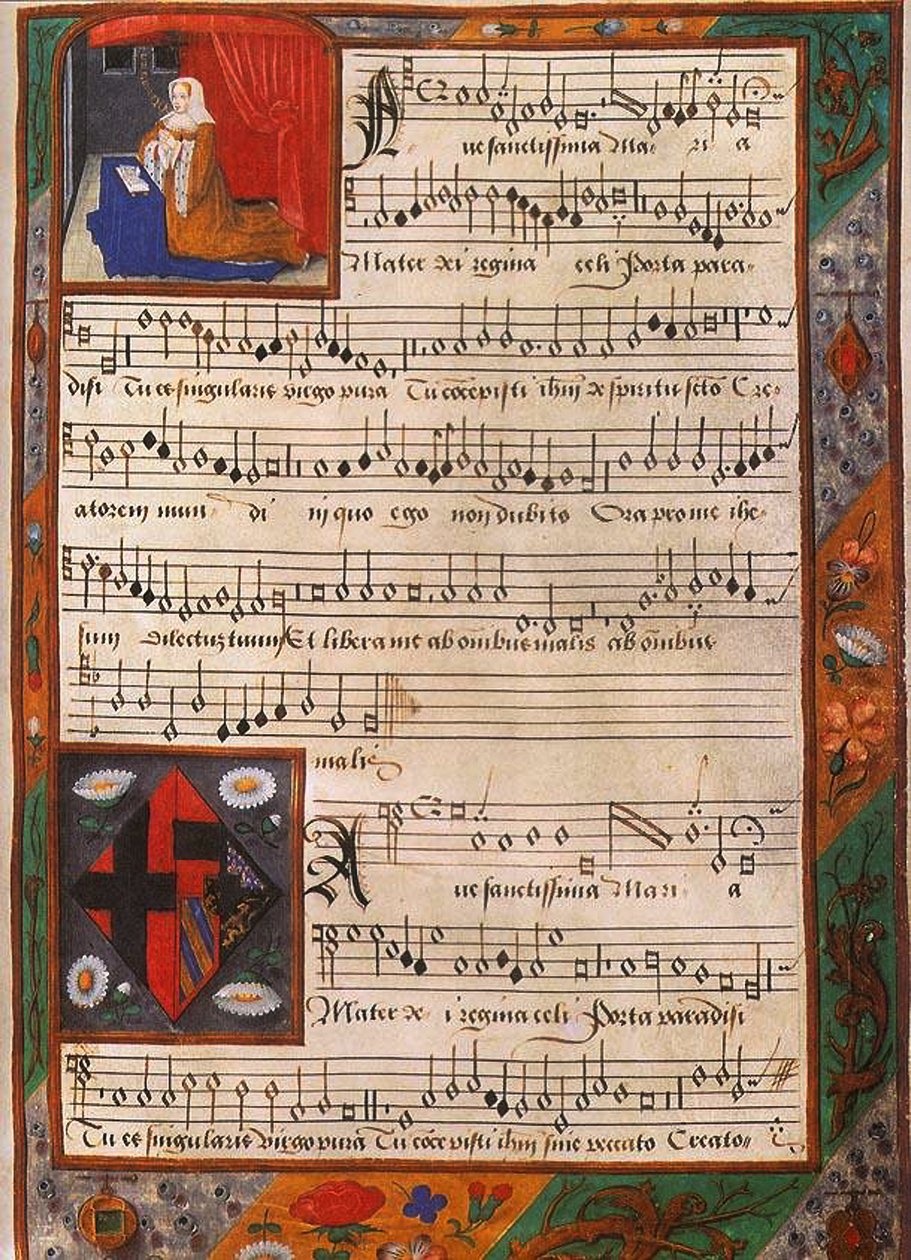 Chansonnier Markéty Rakouské z Album de Marguerite dAutriche, mezi 1516 a 1523 od Unbekannt