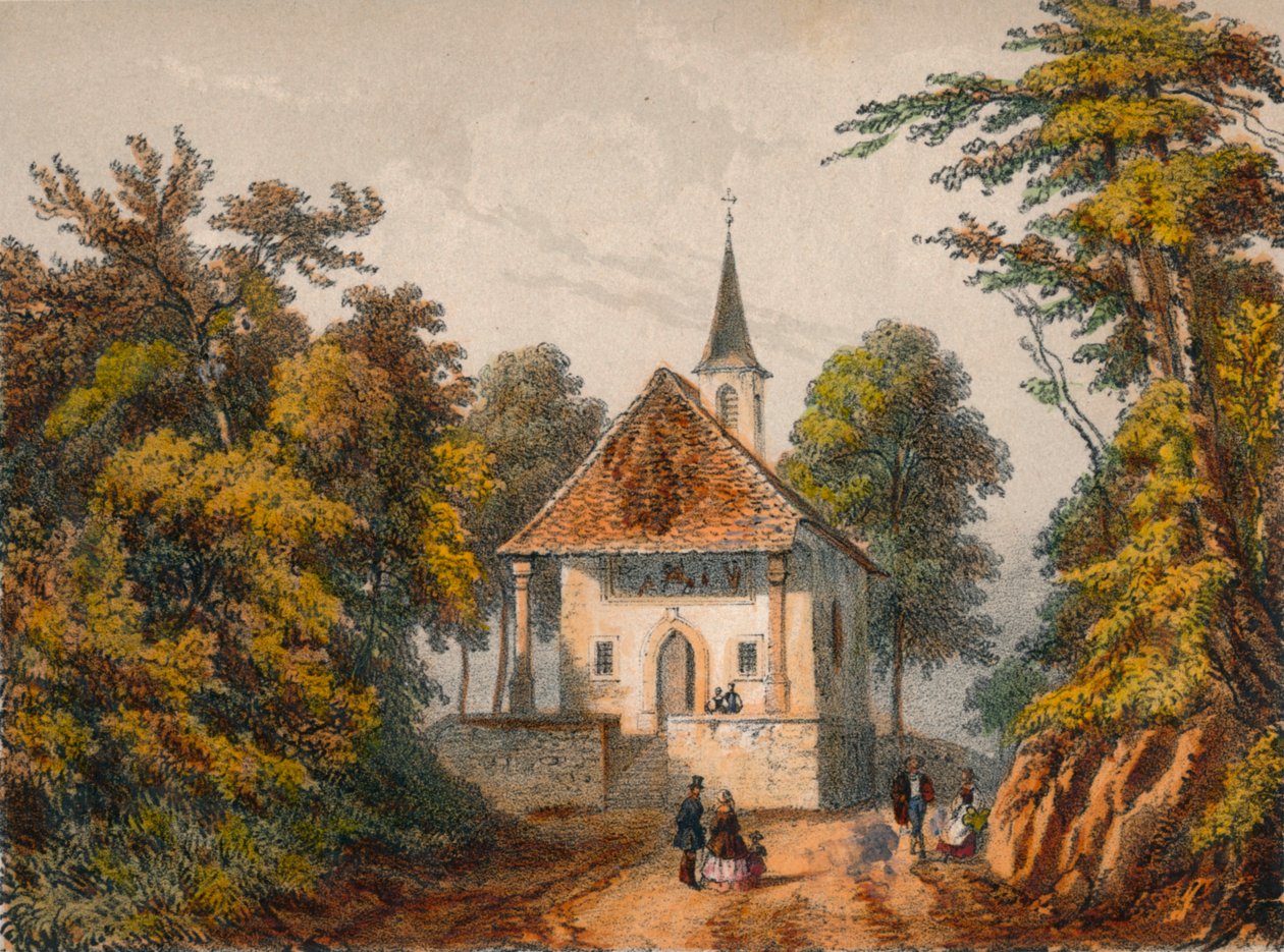 Chapelle de Guillaume-Tell, Küssnacht, polovina 19. století. od Unbekannt