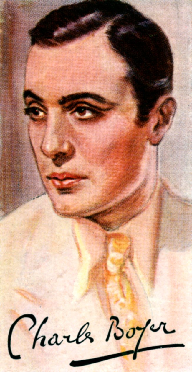 Charles Boyer, 1899-1978, francouzský herec, 20. století od Unbekannt