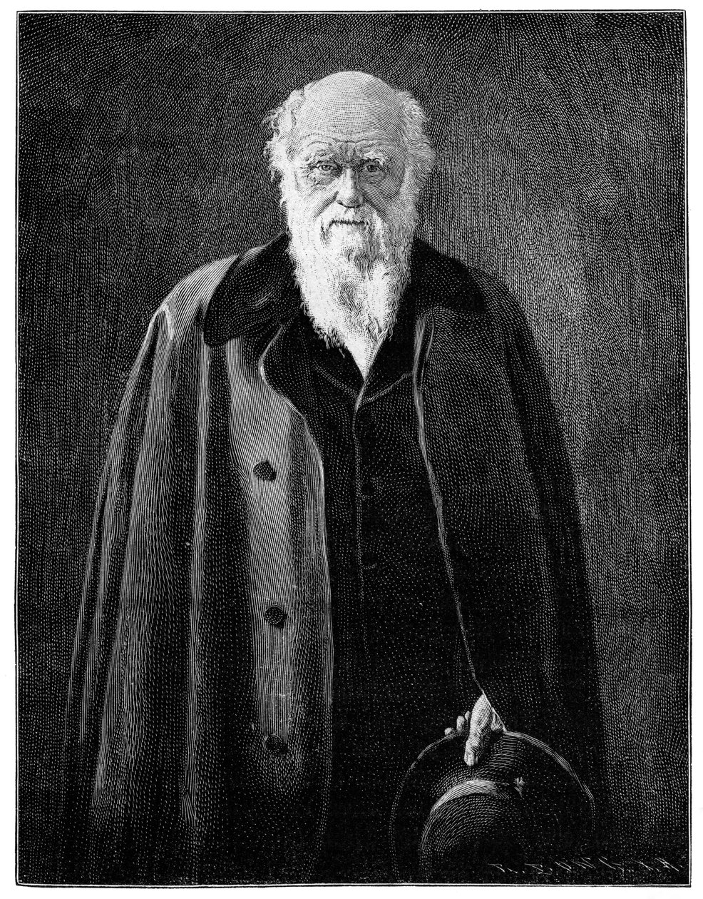 Charles Darwin, proslulý přírodovědec a myslitel, 1900 od Unbekannt