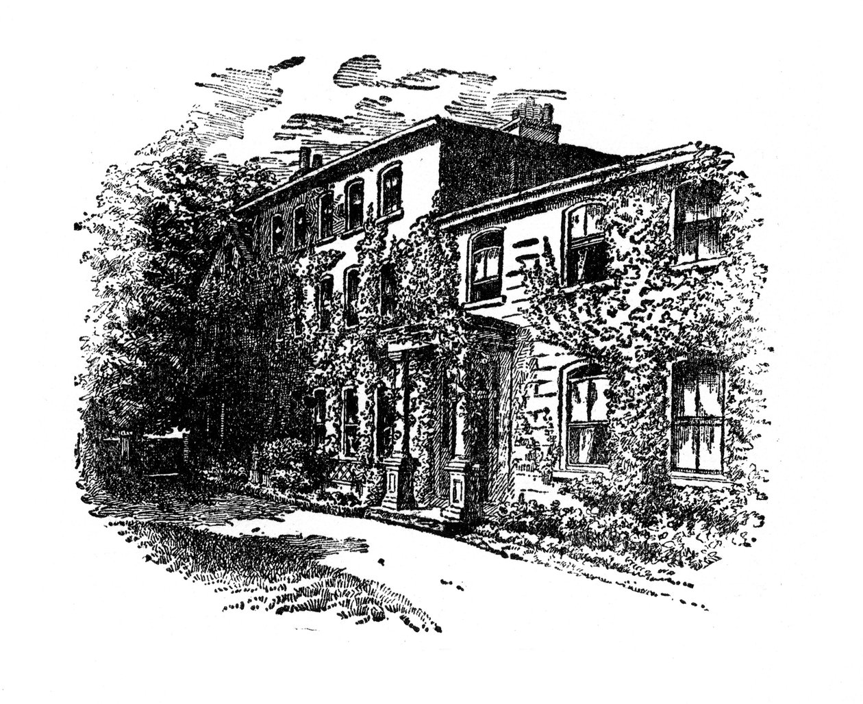 Dům Charlese Darwina v Downe, Kent od Unbekannt
