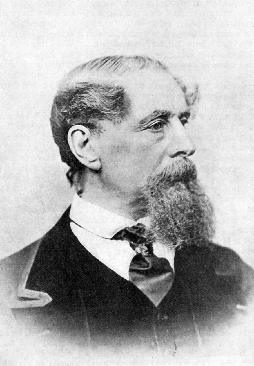 Charles Dickens, anglický spisovatel, c1850-1870 od Unbekannt
