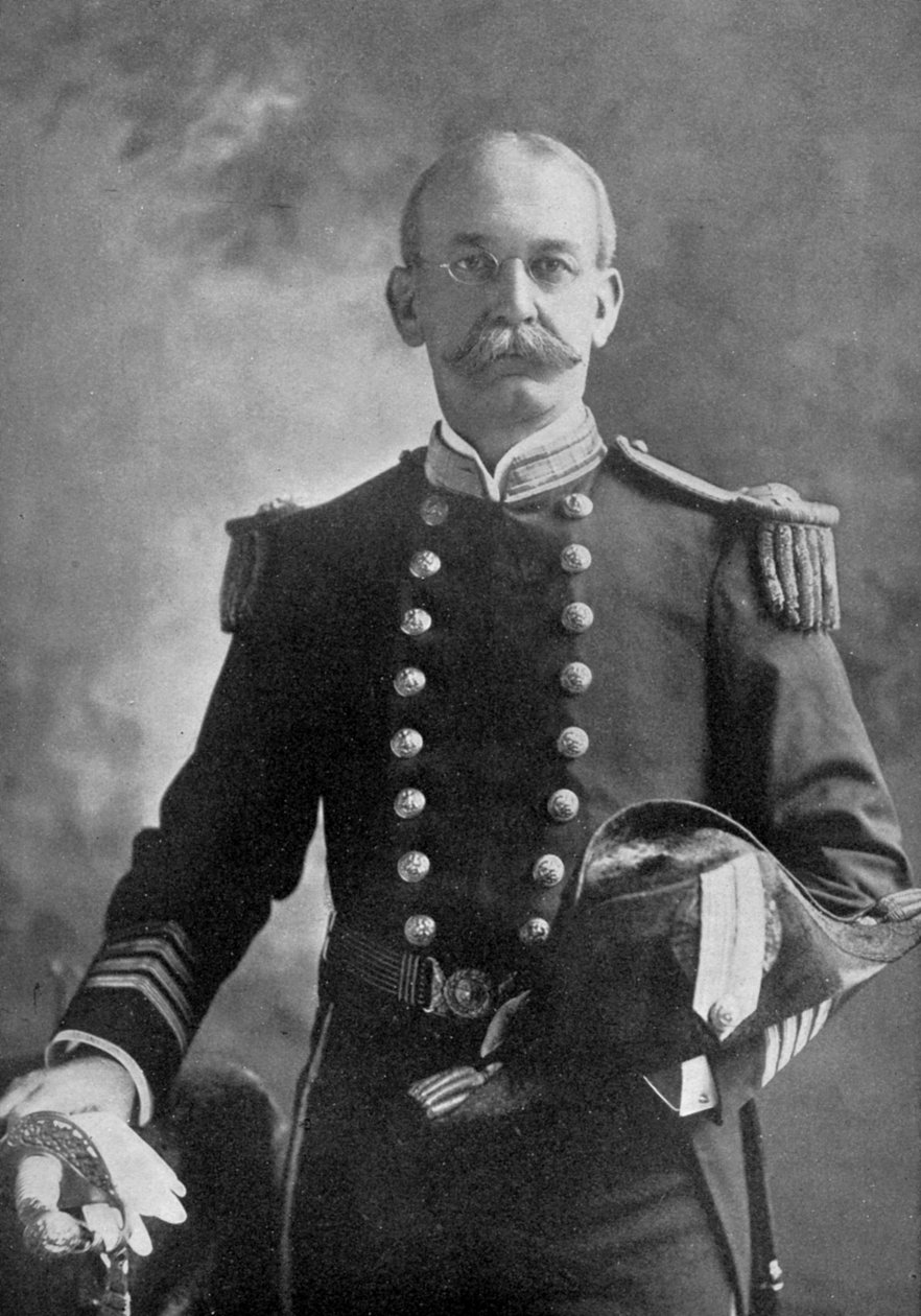 Charles Dwight Sigsbee , americký námořní důstojník, 1898 od Unbekannt