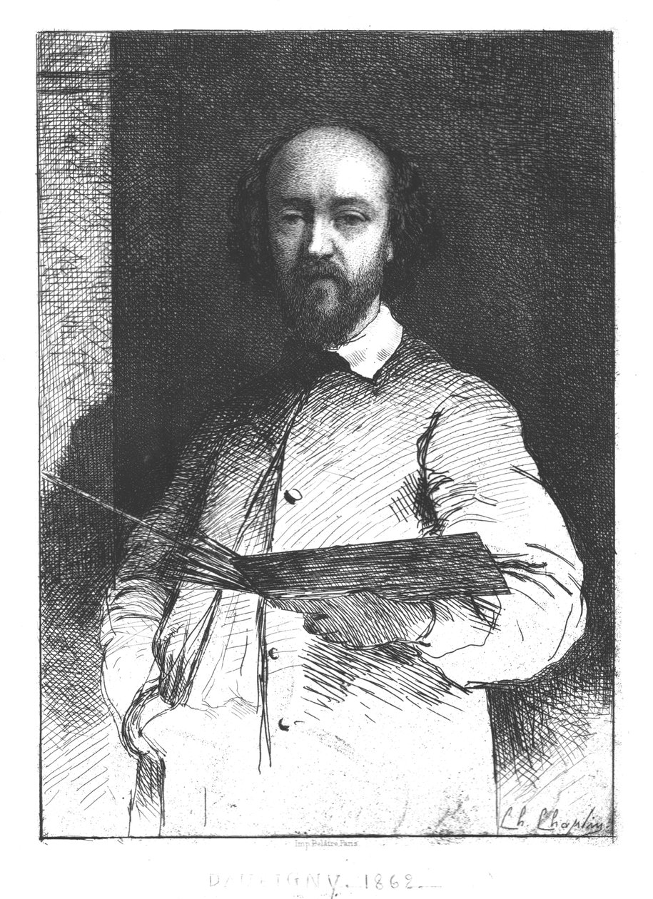 Charles François Daubigny, 1862. od Unbekannt