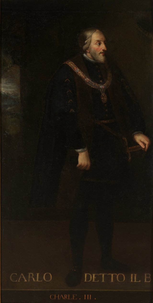 Karel III Savojský 1486-1553 od Unbekannt