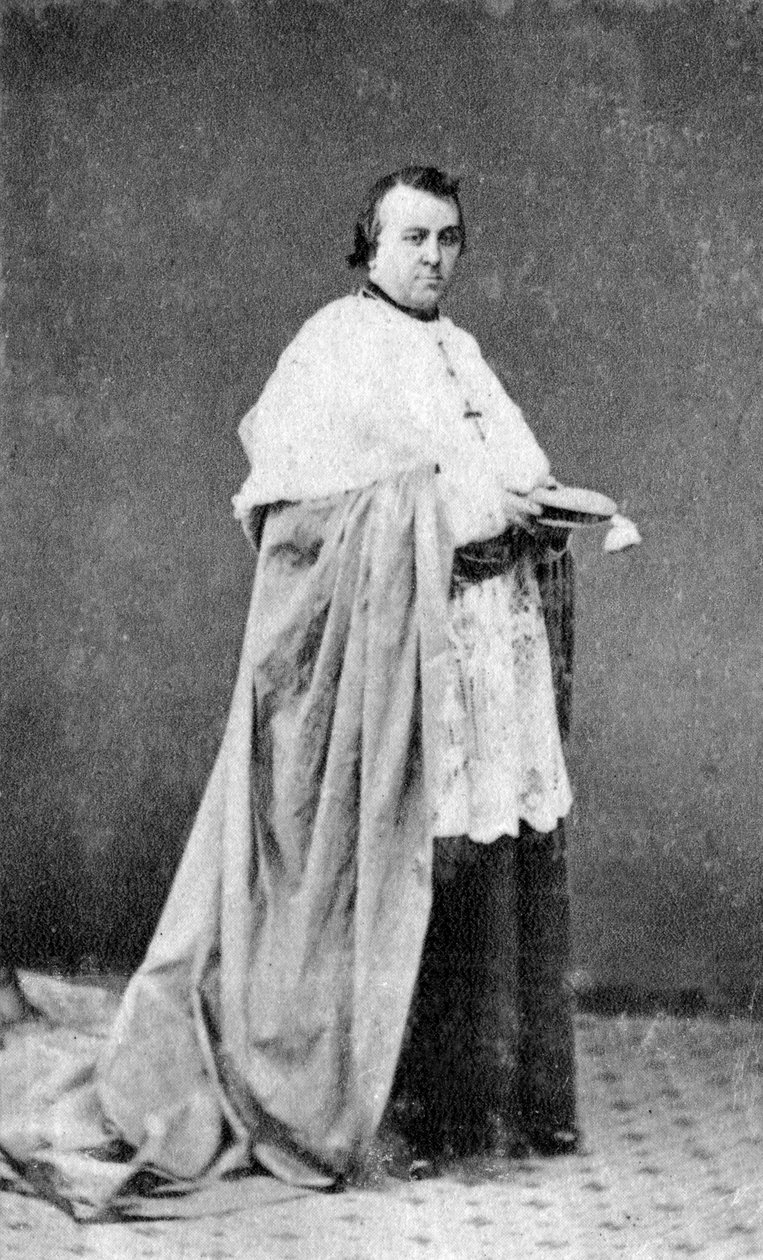 Charles Lavigerie, francouzský duchovní, 1869 od Unbekannt