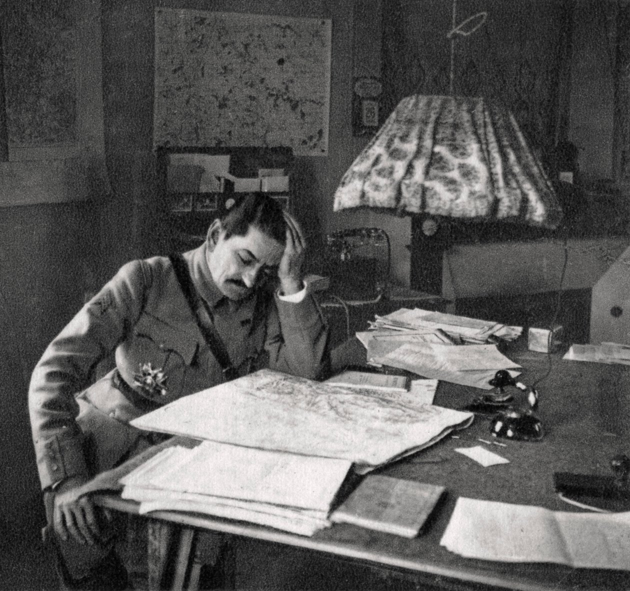 Charles Mangin, francouzský voják, 1918 od Unbekannt