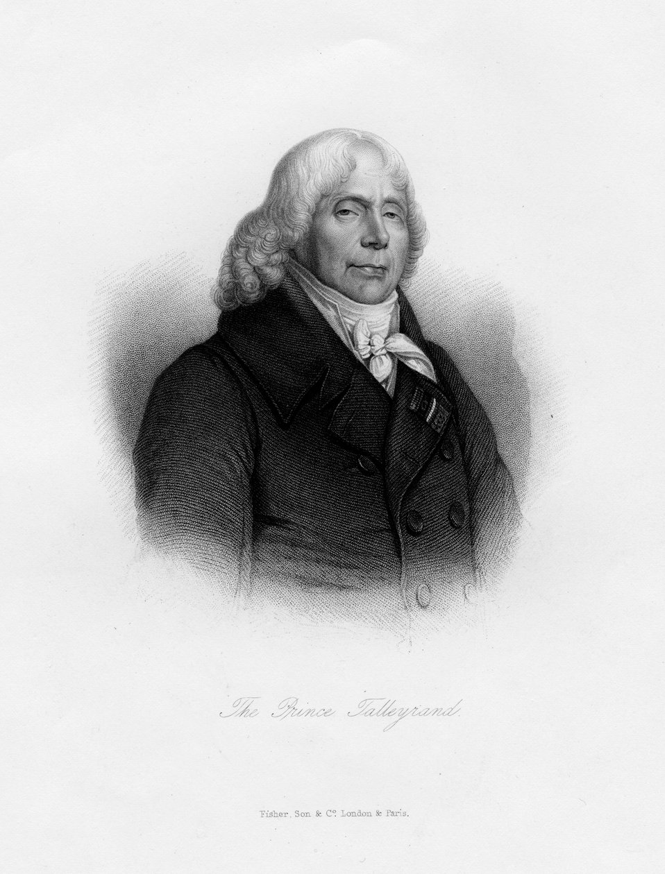 Charles Maurice de Talleyrand-Perigord, francouzský diplomat, 19. století od Unbekannt