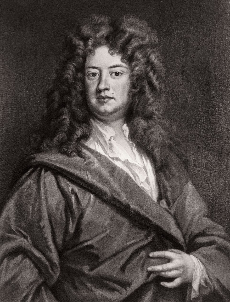 Charles Montagu, hrabě z Halifaxu, anglický básník a státník, 1703-1710 1906 od Unbekannt