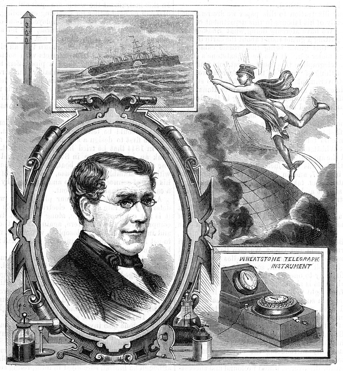 Charles Wheatstone 1802-1875, britský fyzik, 1882 od Unbekannt