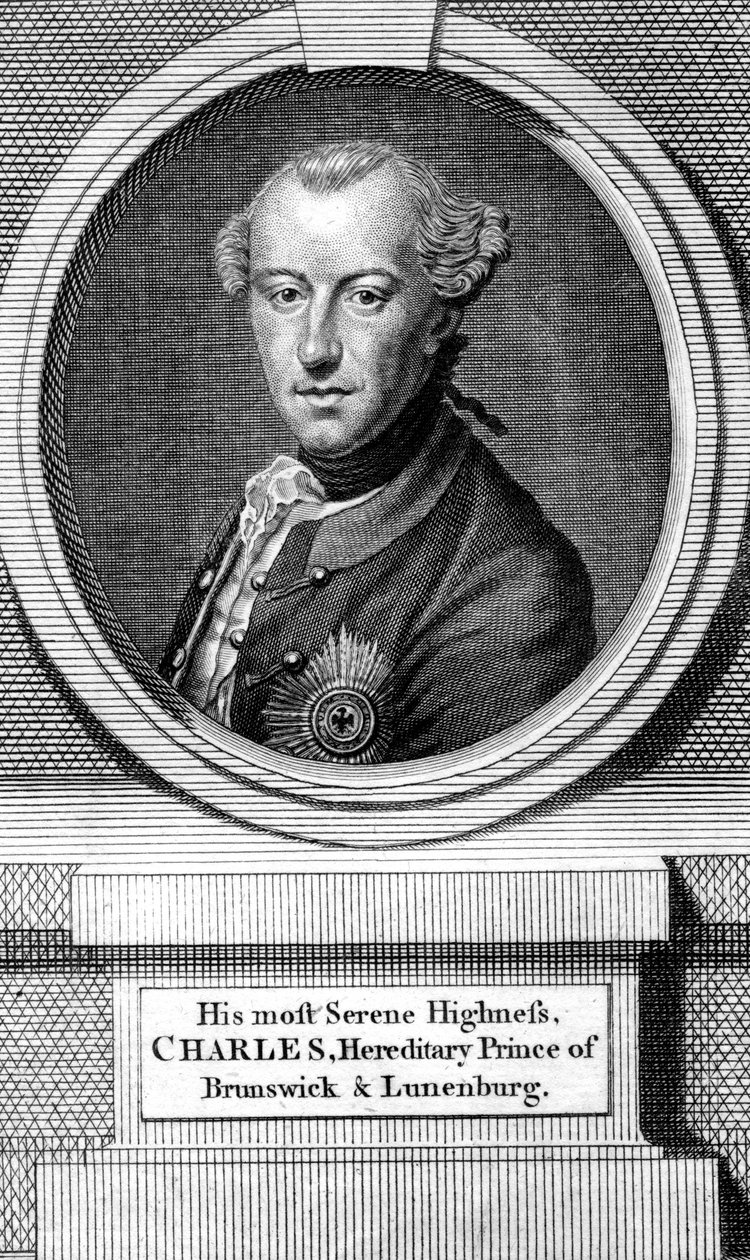 Charles William Ferdinand, vévoda z Brunswicku, 1735-1806 od Unbekannt