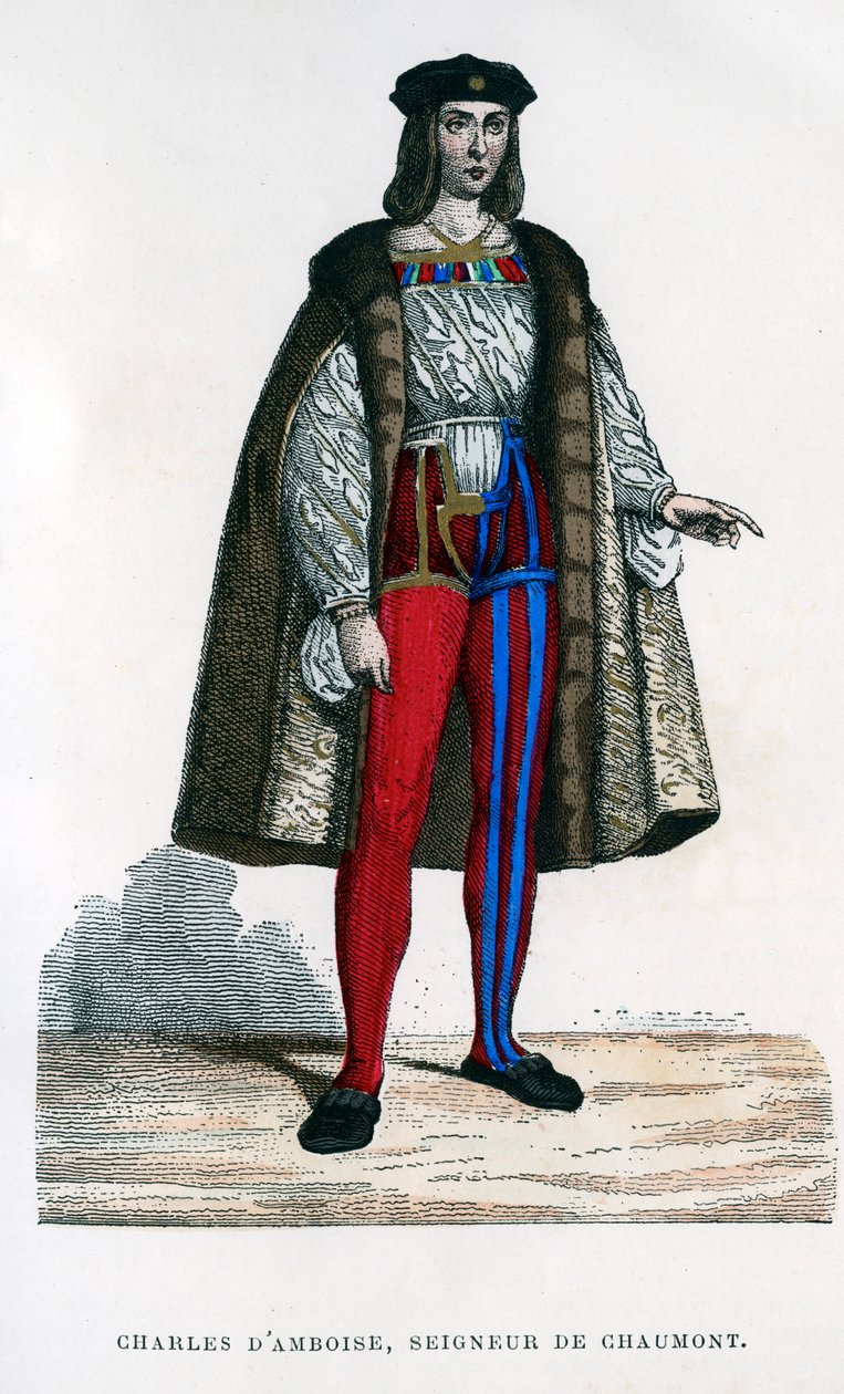 Charles damboise, lord z Chaumontu, 1882-1884 od Unbekannt