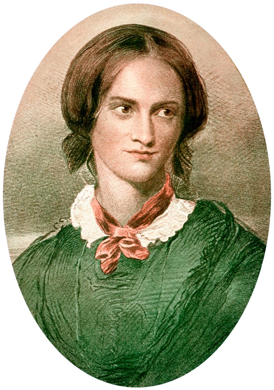 Charlotte Bronte 1816-1855, anglický romanopisec, 1908-1909 od Unbekannt