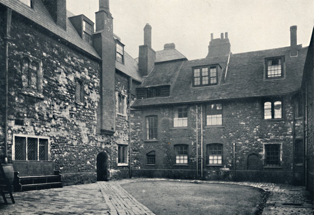Charthouse. Interiér Wash-House Court, 1925 od Unbekannt