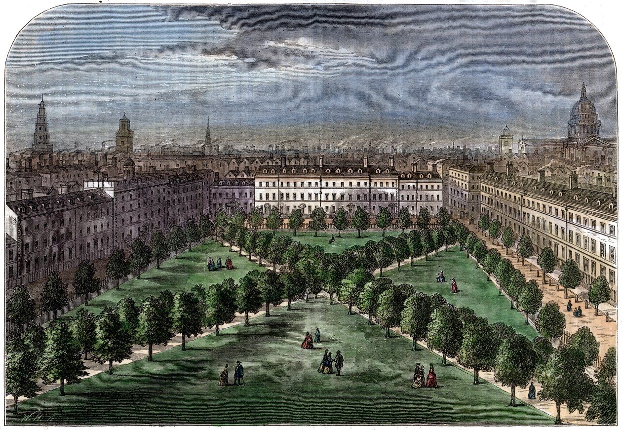 Charterhouse Square, 19. století od Unbekannt