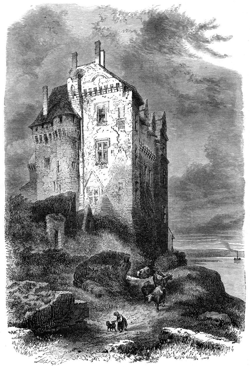 Chateau de Montsoreau, Francie, 15. století 1882-1884 od Unbekannt