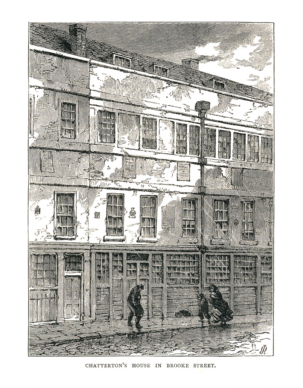Chattertons House v Brooke Street, 1878 od Unbekannt