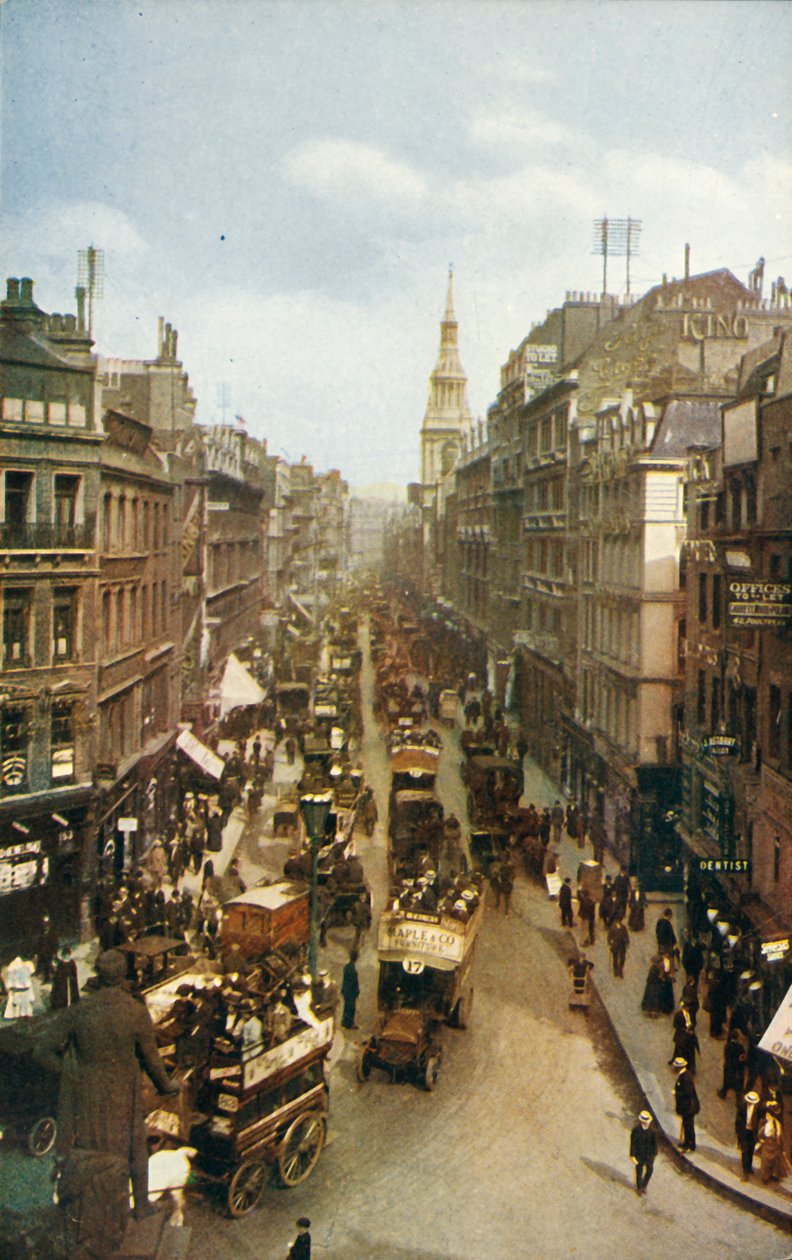 Cheapside, Londýn, c1910. od Unbekannt