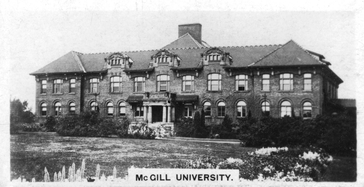 Chemická budova, McGill University, Montreal, Kanada, c1920 od Unbekannt