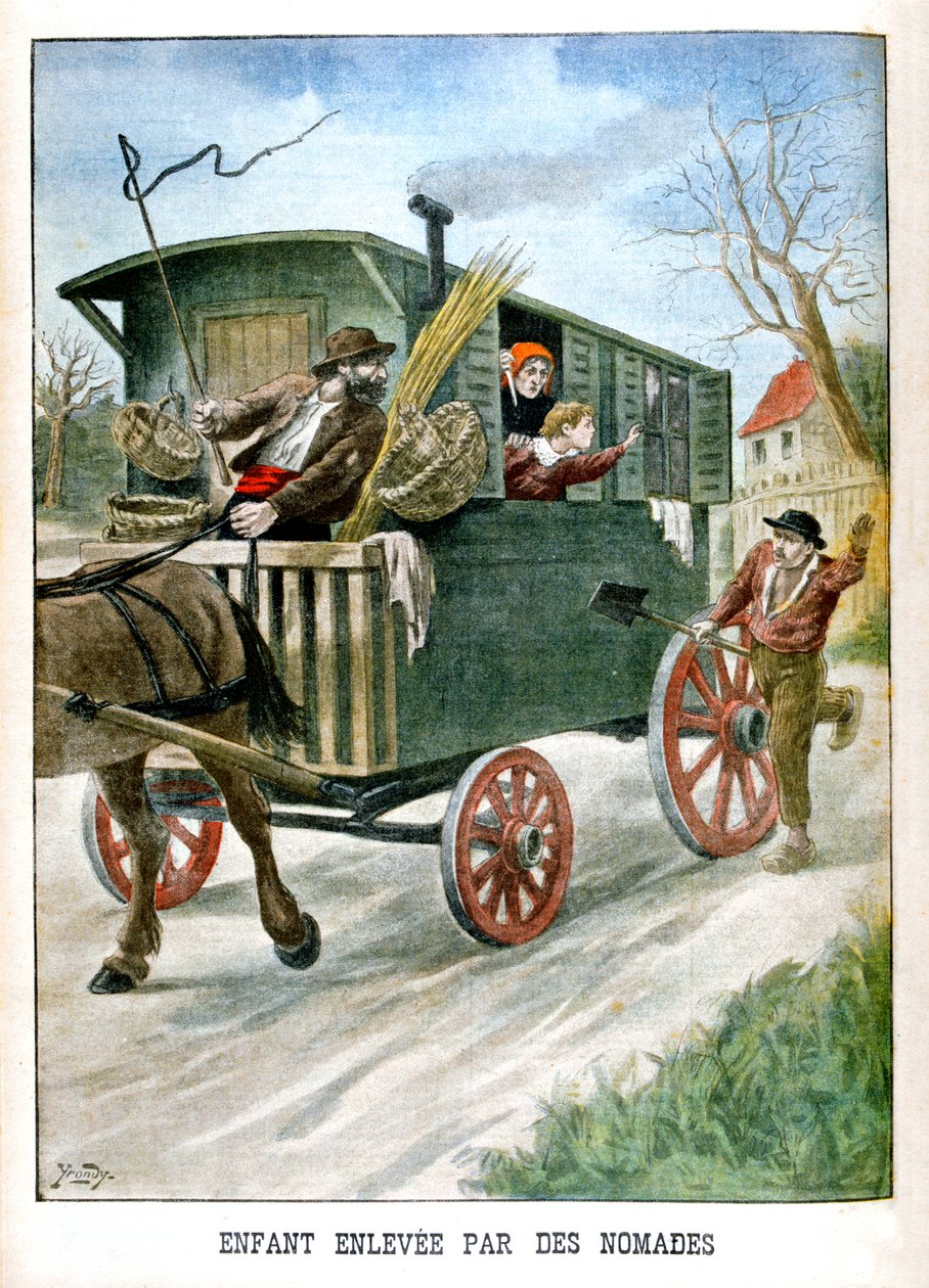 Dítě unesené cikány, 1902 od Unbekannt