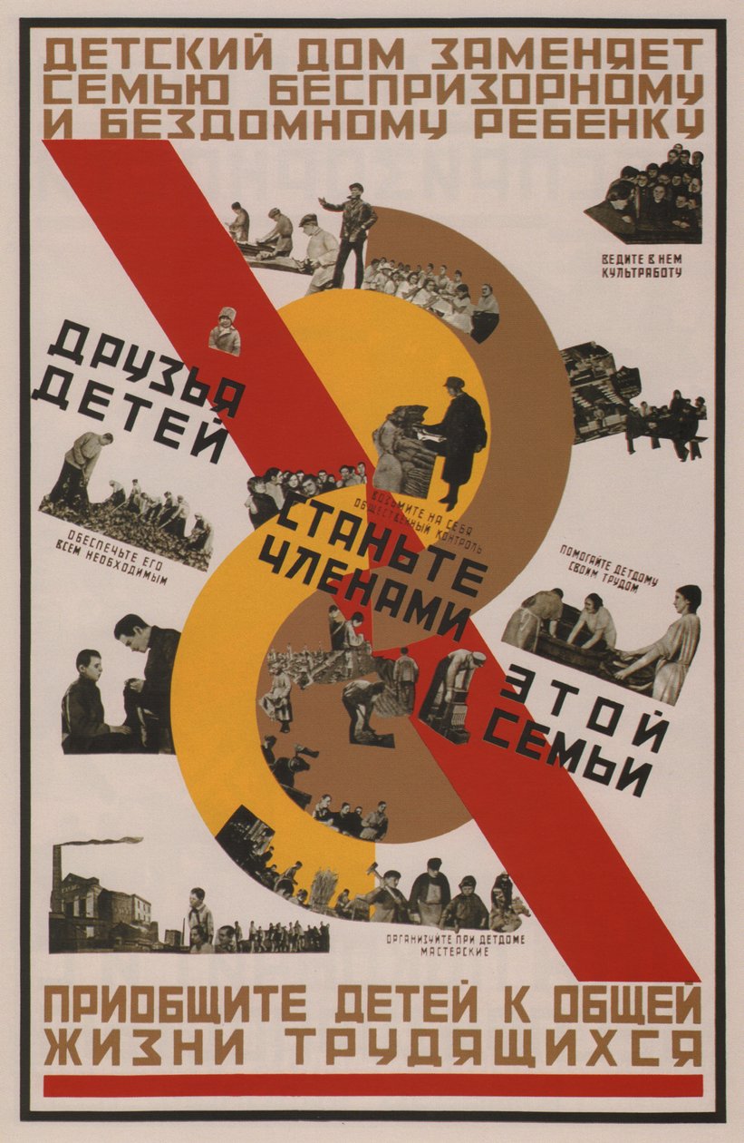 Dětský domov je jako rodina pro dítě bez domova, 1926 od Unbekannt
