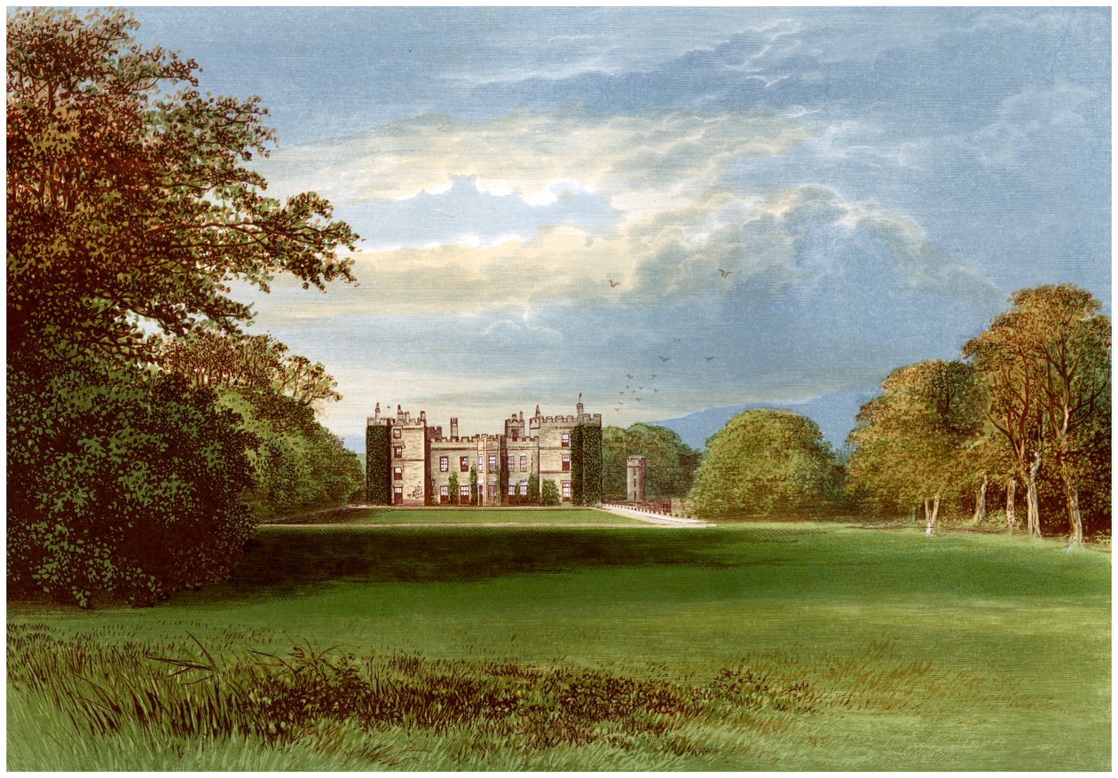Hrad Chillingham, Northumberland, domov hraběte z Tankerville, c1880 od Unbekannt