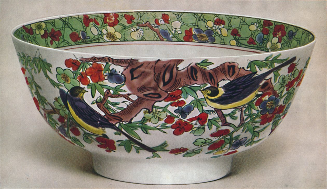 Čínská porcelánová mísa. Famille Verte. Období KAng Hsi, 1662-1722, 1928. od Unbekannt