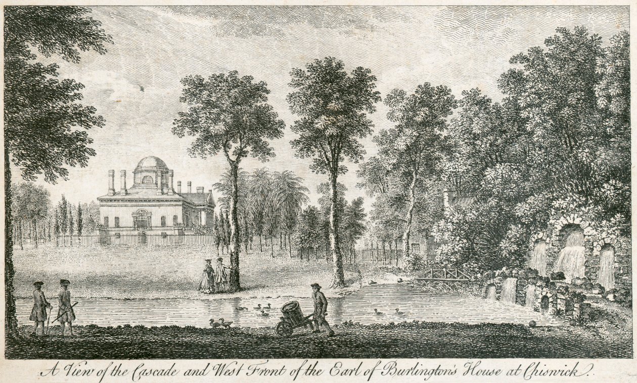 Chiswick House, Hounslow, Londýn, 1750 od Unbekannt