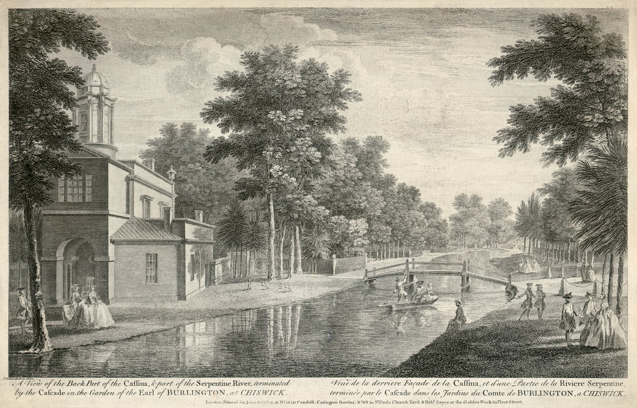 Chiswick House, Hounslow, Londýn, 1750 od Unbekannt