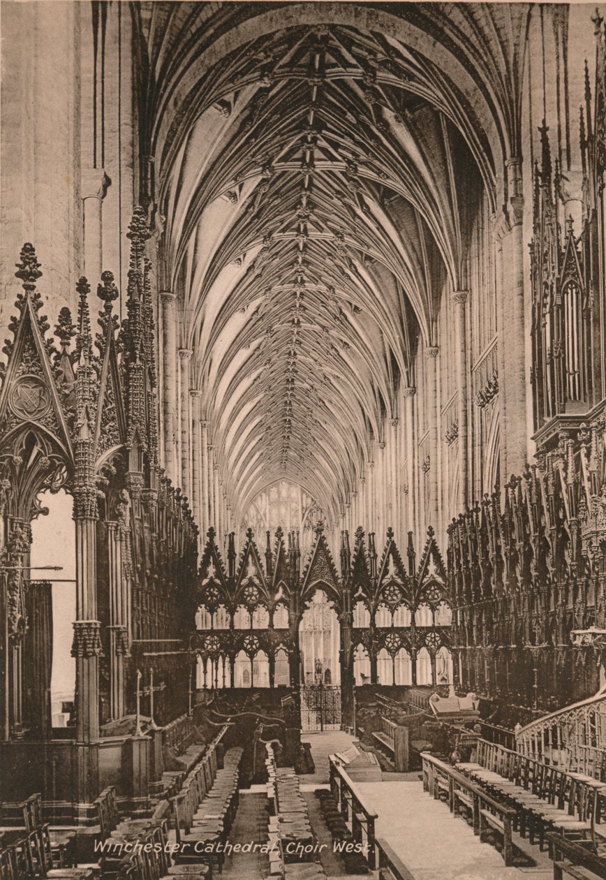 Sbor Winchester Cathedral, Hampshire, počátek 20. století od Unbekannt