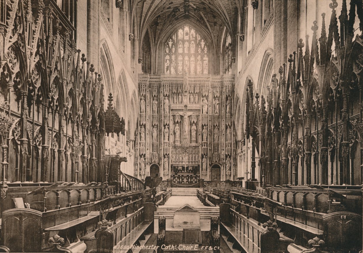 Sbor Winchester Cathedral, Hampshire, počátek 20. století od Unbekannt
