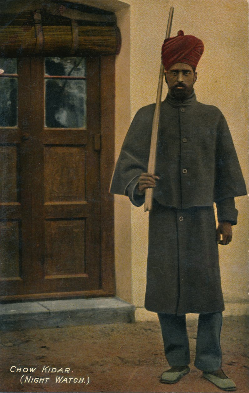 Noční hlídka Chow Kidar, c1910. od Unbekannt