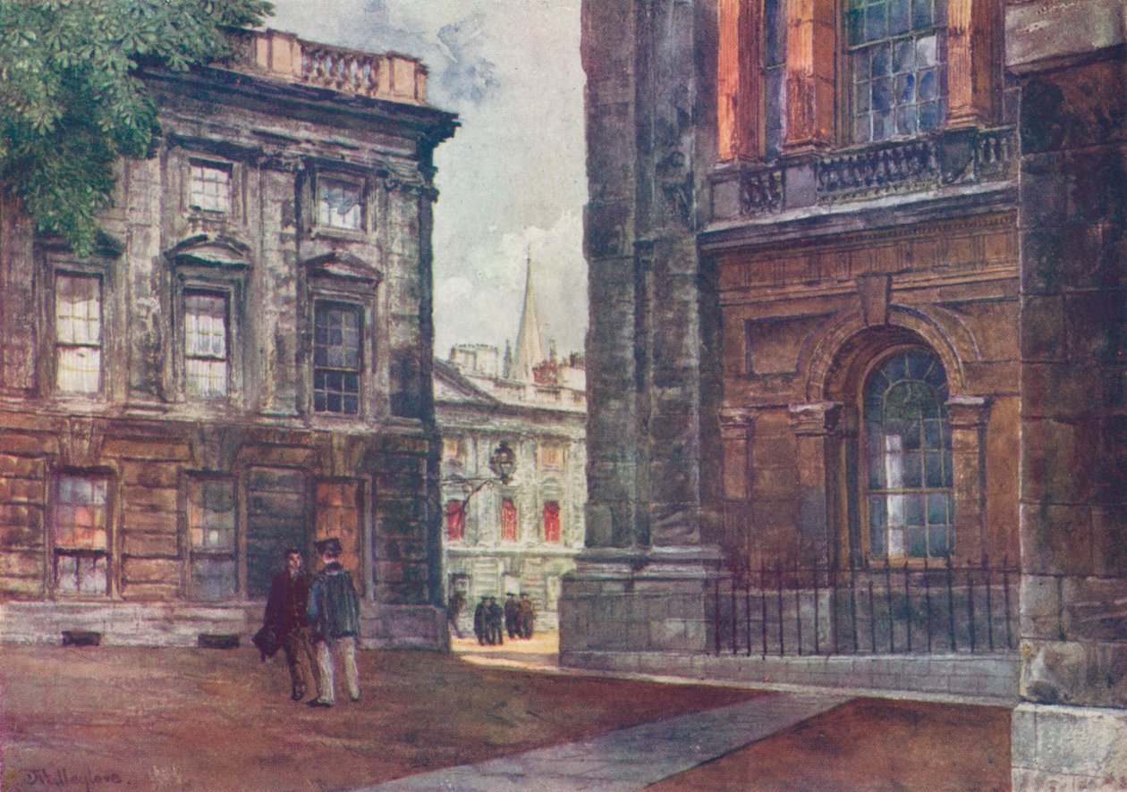 Christ Church - Peckwater Quadrangle, 1906 od Unbekannt