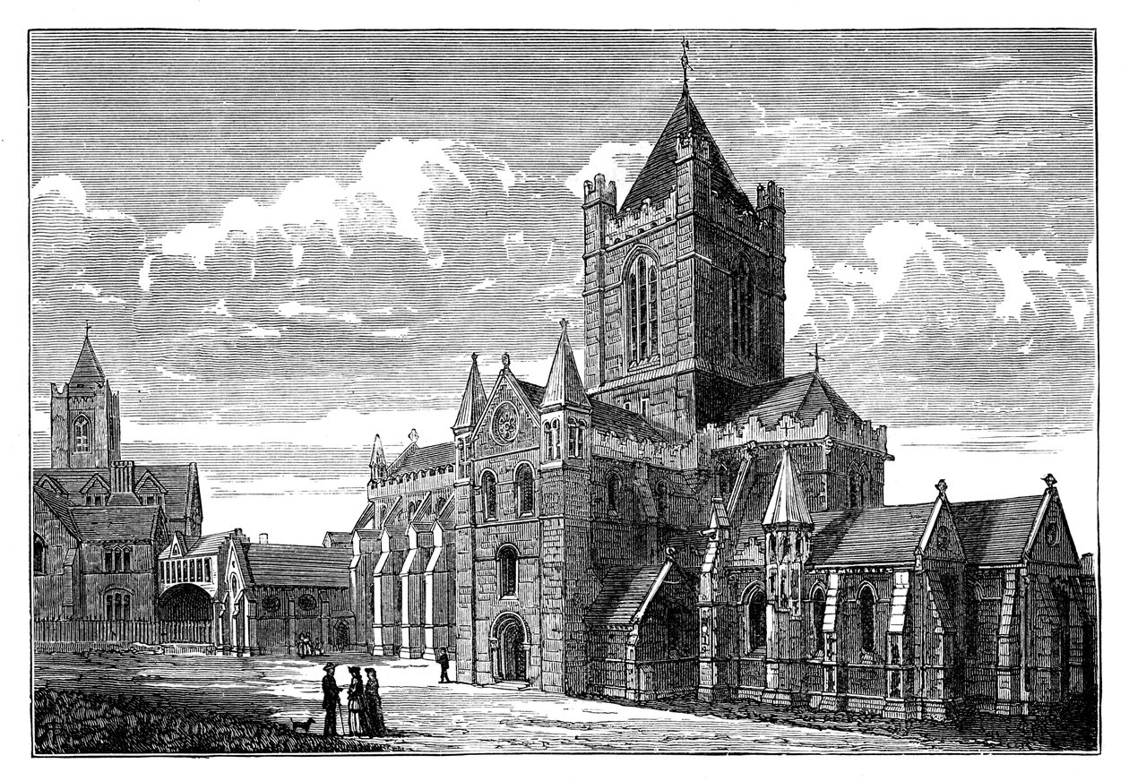 Christ Church Cathedral, Dublin, Irsko od Unbekannt