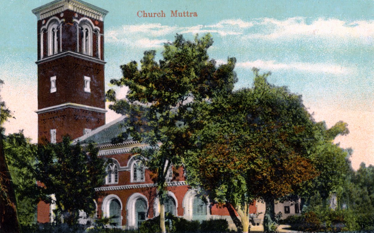 Christ Church, Muttra, Indie, 20. století od Unbekannt