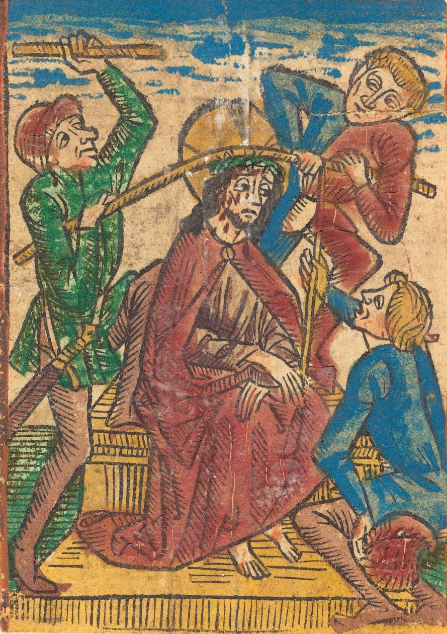 Kristus korunovaný trním, c. 1490. od Unbekannt