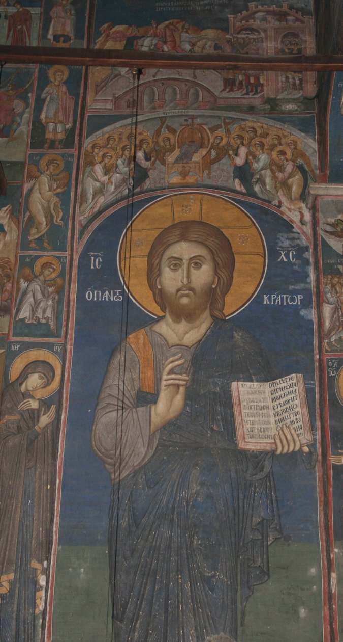 Christ Pantocrator, asi 1350 od Unbekannt