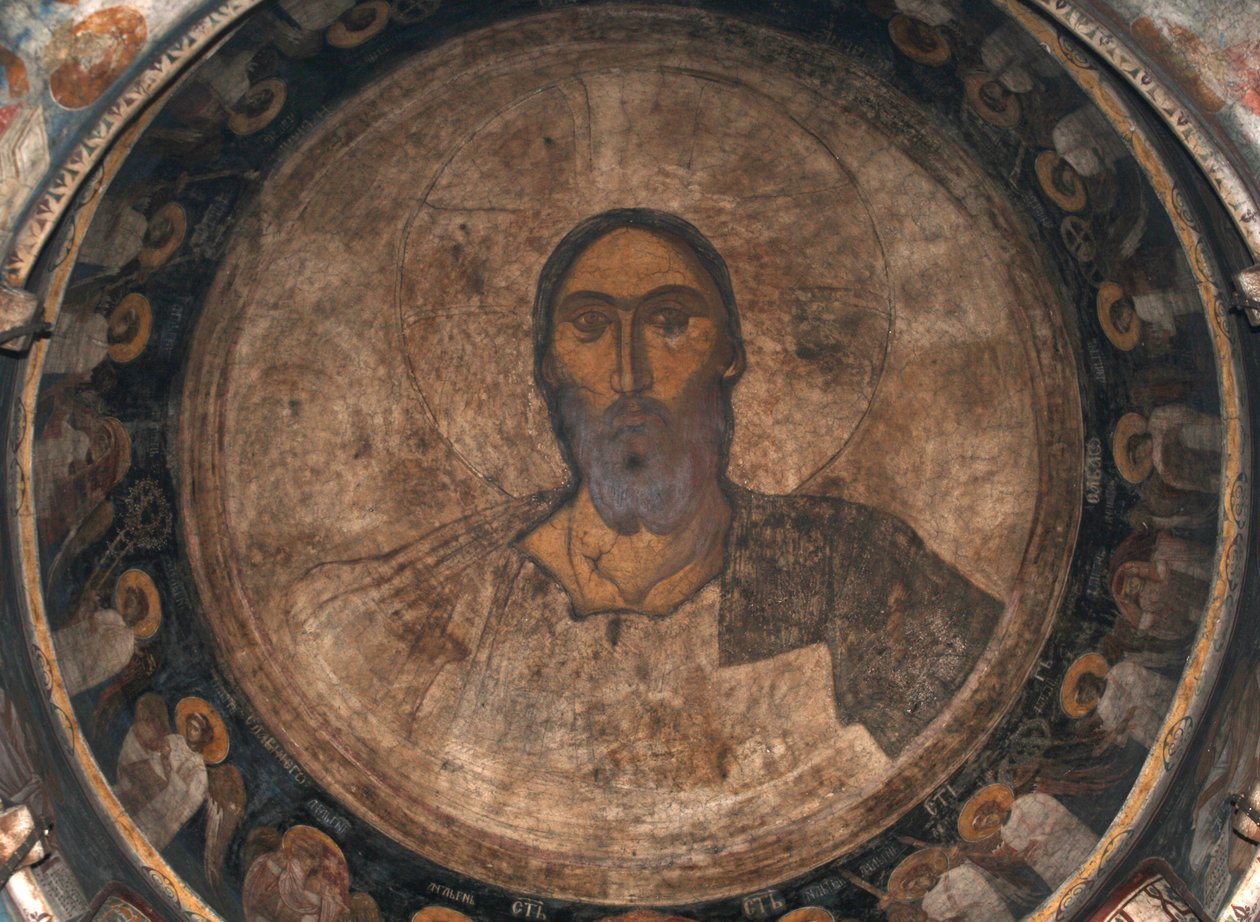 Christ Pantocrator, asi 1350 od Unbekannt