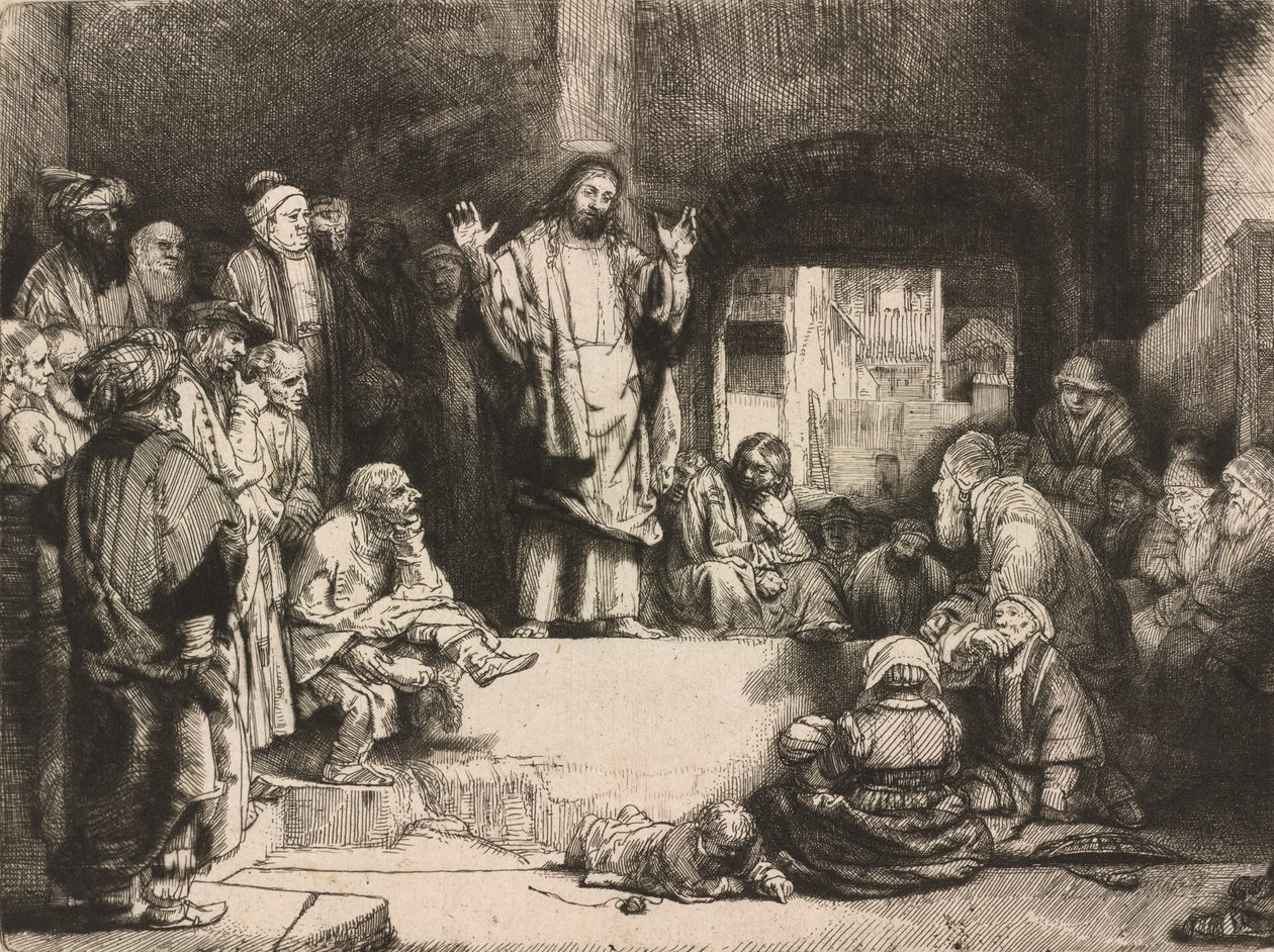 Christ Preaching La petite Tombe, c. 1652.    1207161   cs       czech Successfully Translated  Original: Voyages pittoresques et romantiques dans lancienne France. Franche-Comté: Vue du Château de Frasne Translat: Voyages pittoresques et romantiques dans  od Unbekannt