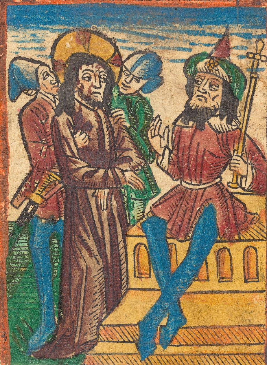 Kristus před Pilátem, c. 1490. od Unbekannt