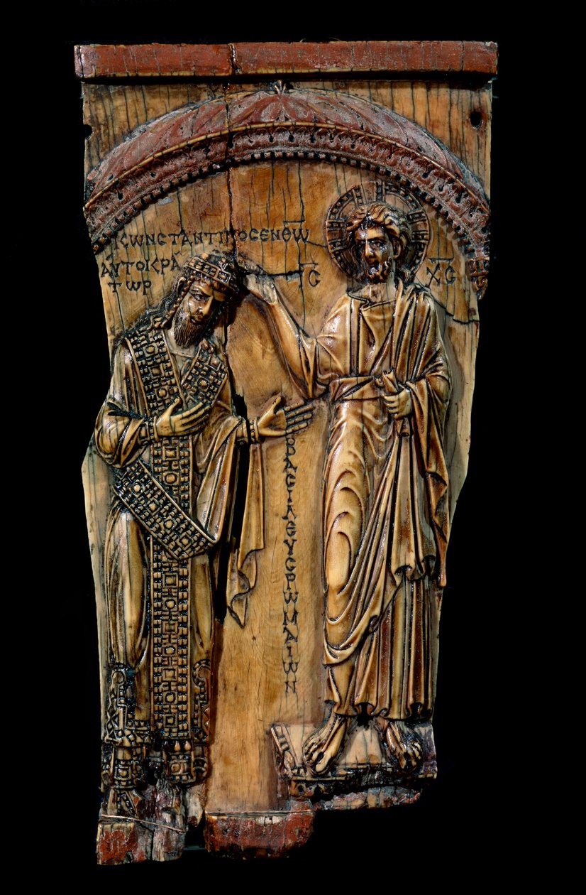 Kristus korunující císaře Konstantina VII., 945 od Unbekannt