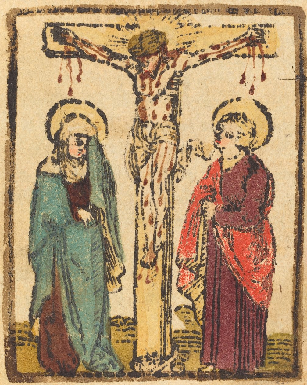 Kristus na kříži, c. 14901500. od Unbekannt