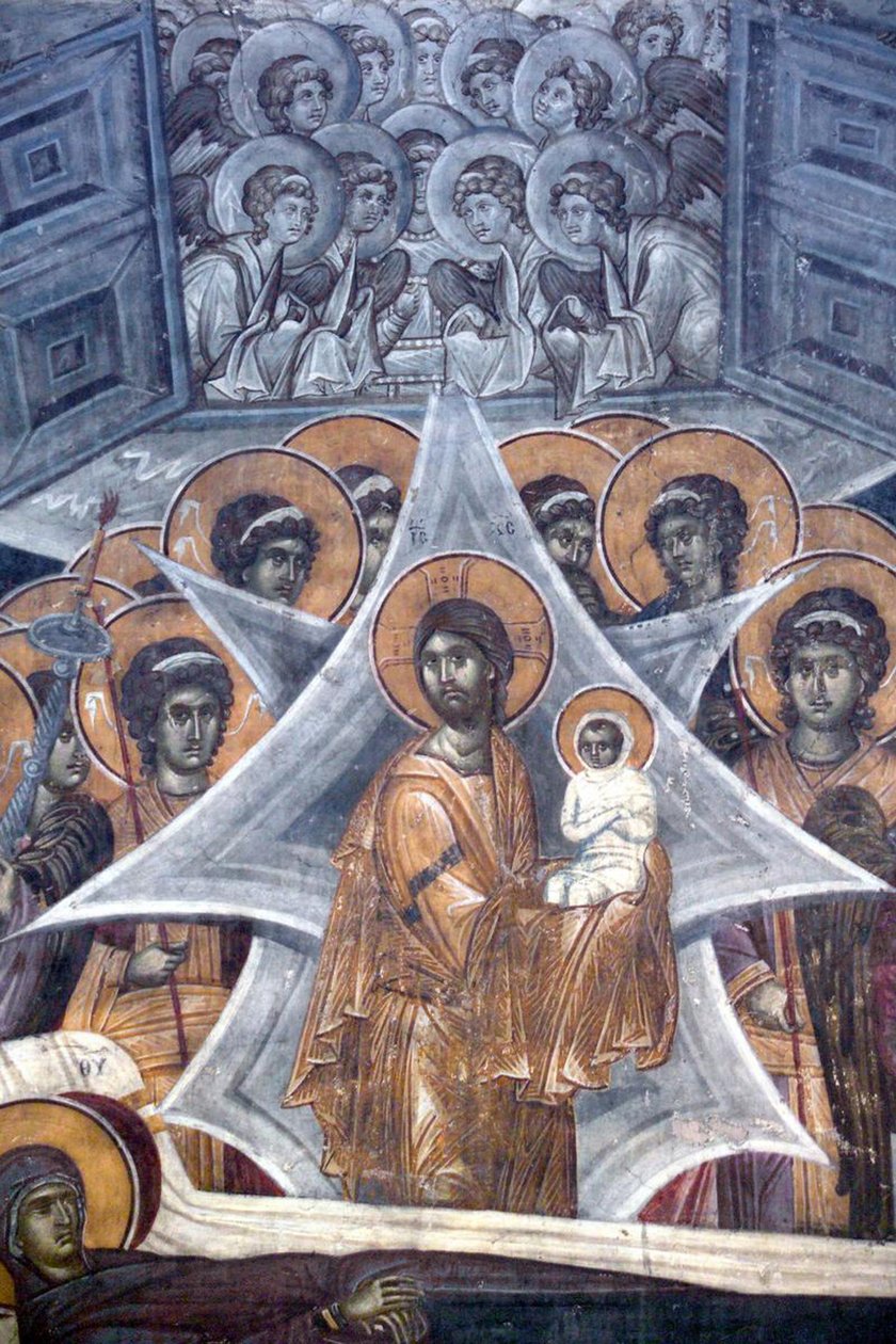 Kristus s duší Panny u nebeských bran, 1321-1322 od Unbekannt